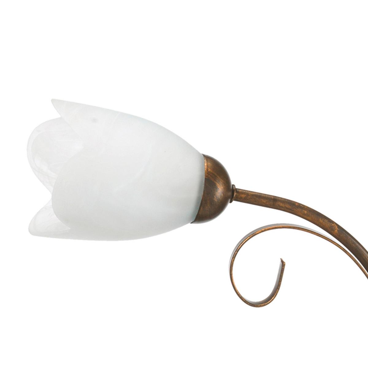 Mennyezeti Lámpa 4623/pl3 Odino - bronzszínű, Konventionell, üveg/fém (60/15cm)