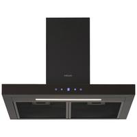 Dunstabzugshaube TSHA530TMFSA+ Schwarz 60cm - Schwarz, Basics, Metall (60/50-88/45,5cm) - Mican