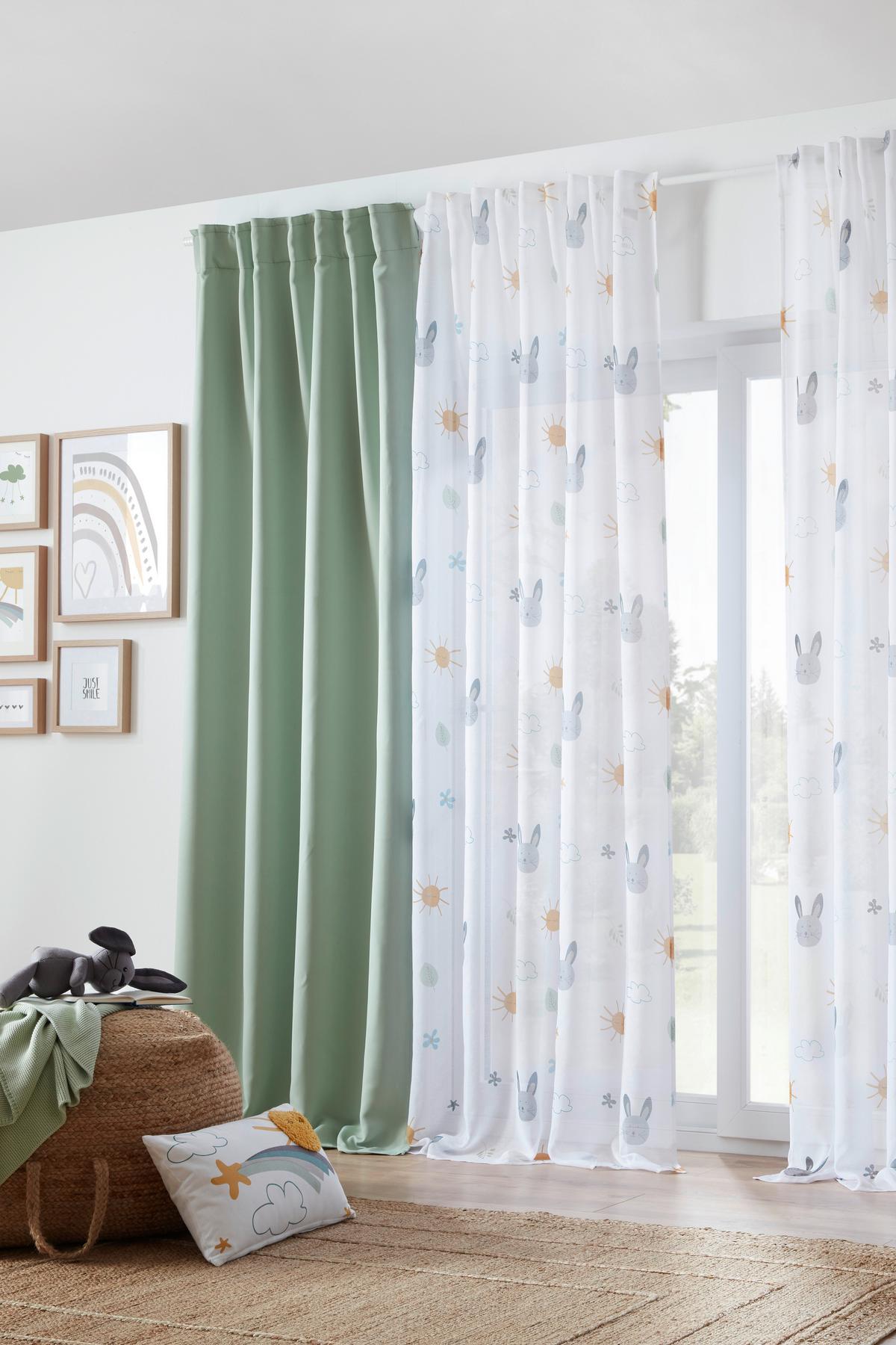 Draperie gata confecționată LILLY - multicolor, textil (140/245cm) - Modern Living