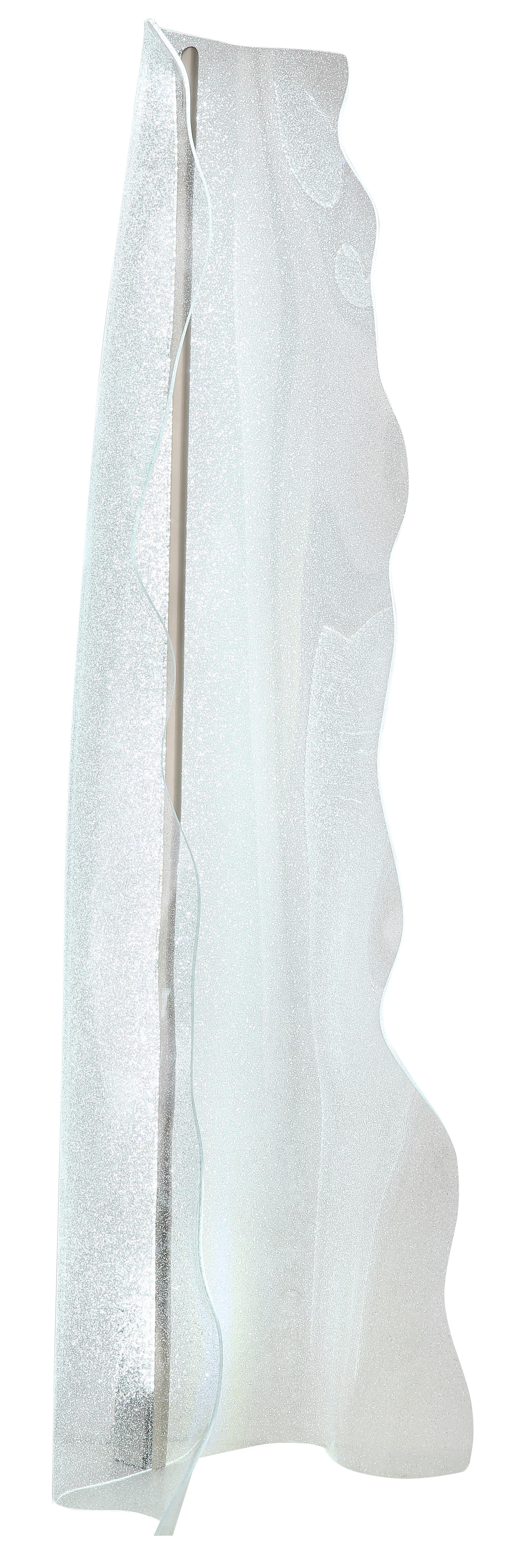 LED-STEHLEUCHTE 68294S - Klar, Design, Kunststoff/Metall (30/47/150cm) - Globo