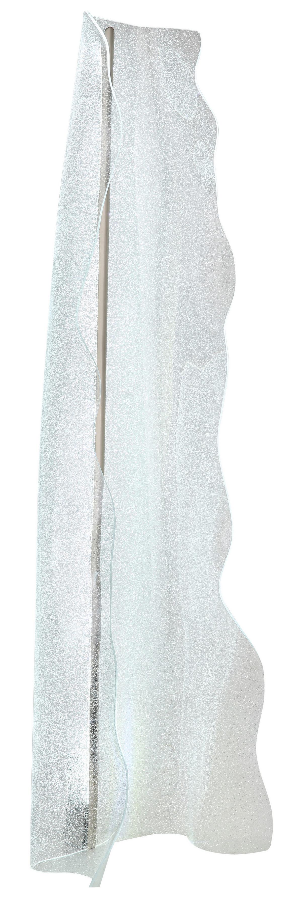 Stoječa Led-svetilka Saque, S Sijalko - prozorno, Design, kovina/umetna masa (30/47/150cm) - Globo