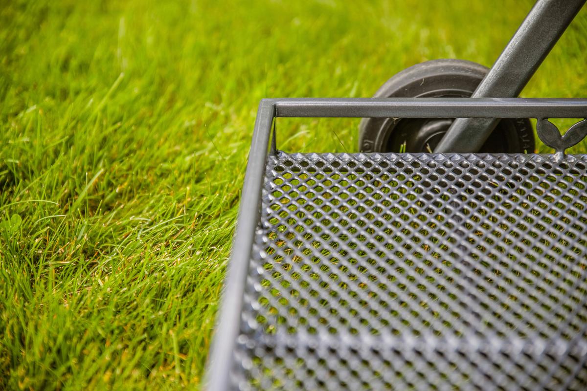 GARTEN-SERVIERWAGEN TOULOUSE - Grau, Basics, Metall (69/54/87cm) - Gardenson