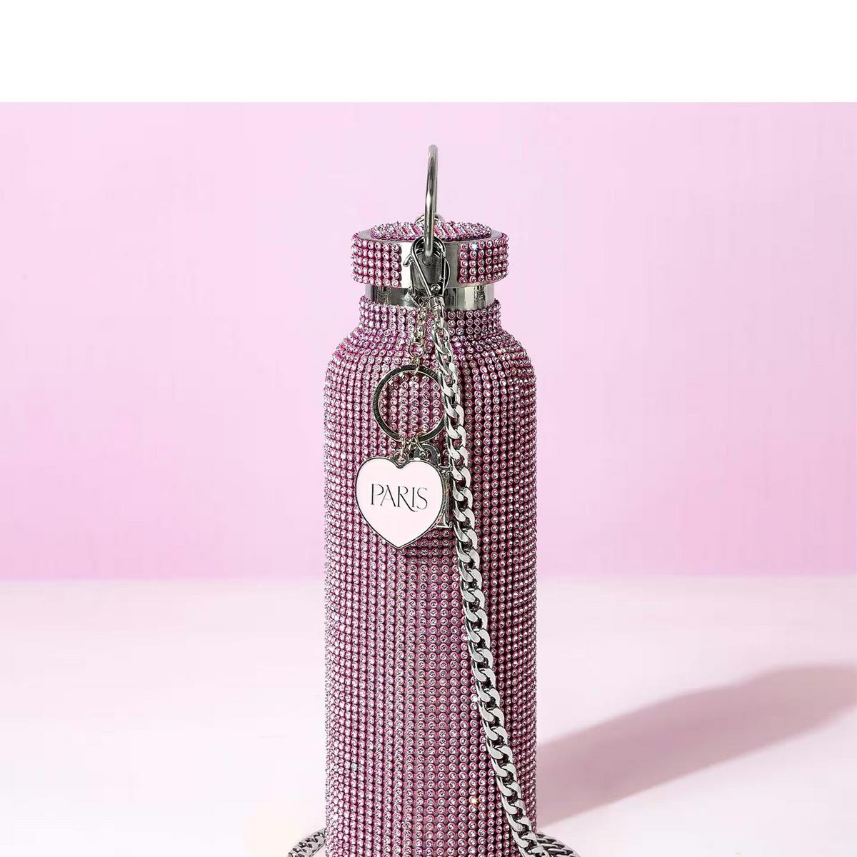 Izolirna Steklenica Paris Hilton - pink, Design, kovina (9/9/29cm) - Paris Hilton