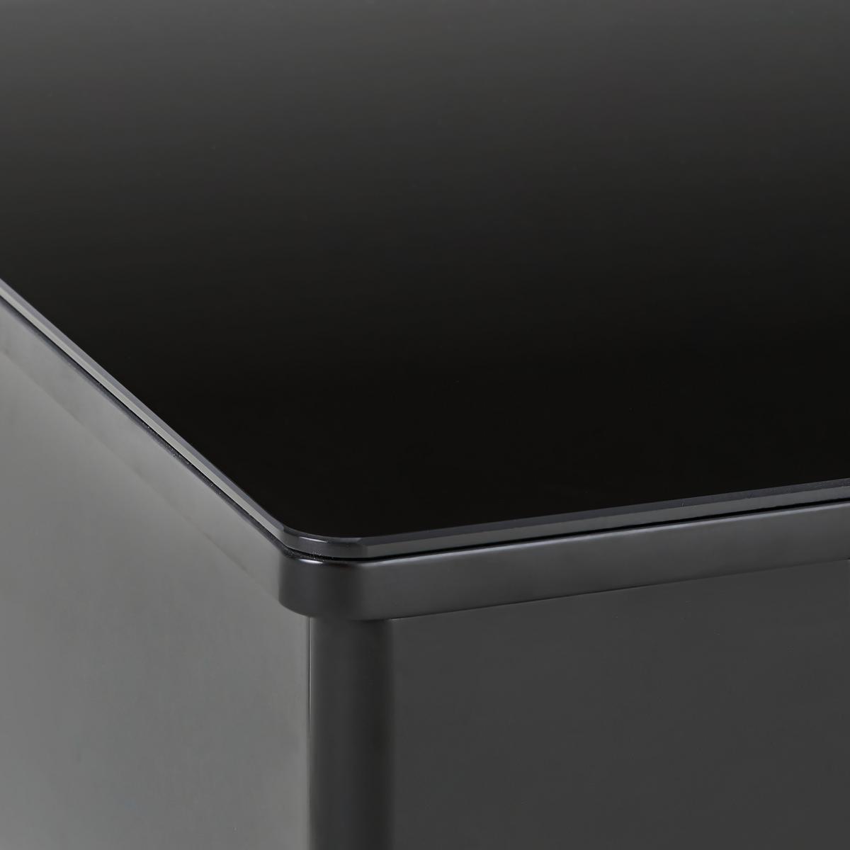 STOLIK KAWOWY WILNO - czarny, Design, metal (70/40,5-65,5/60cm) - Livetastic