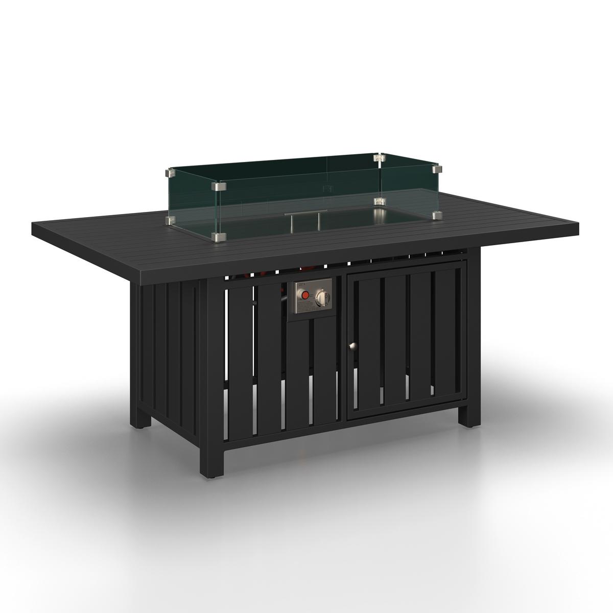 Garnitură grădină Selena - gri deschis/culoare inox, Modern, sticlă/metal (258/66/72cm) - Bessagi Garden