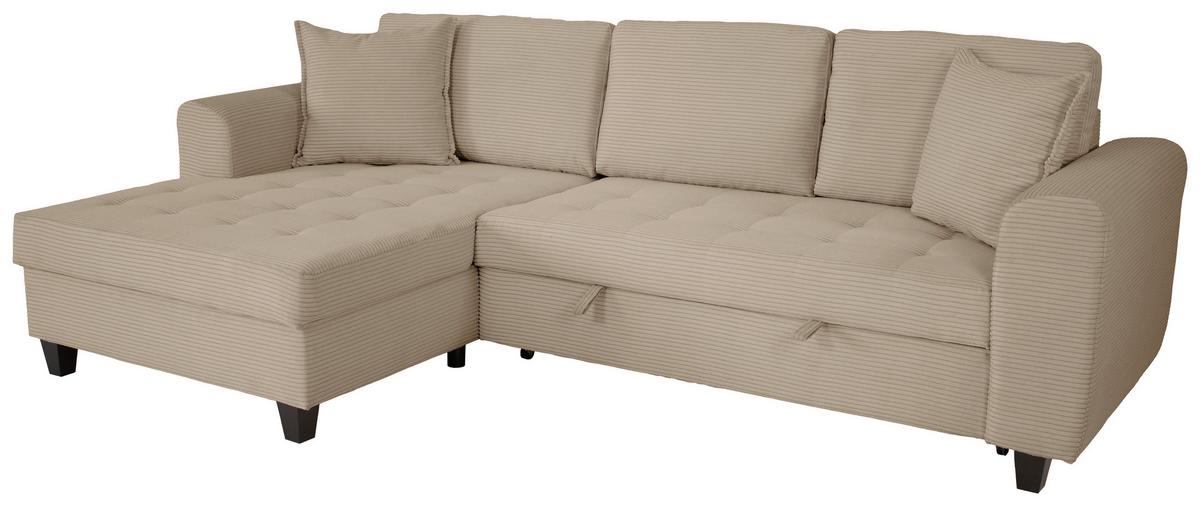 Coltar MORITZ - gri-maro, Trend, textil (155/265cm) - Modern Living
