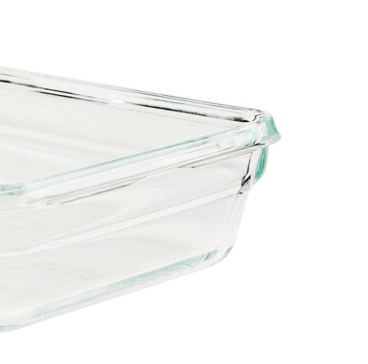 POJEMNIK NA ŻYWNOŚĆ N1041000 - czerwony, Basics, tworzywo sztuczne/szkło (22,7/16,6/7,9cm) - Emsa