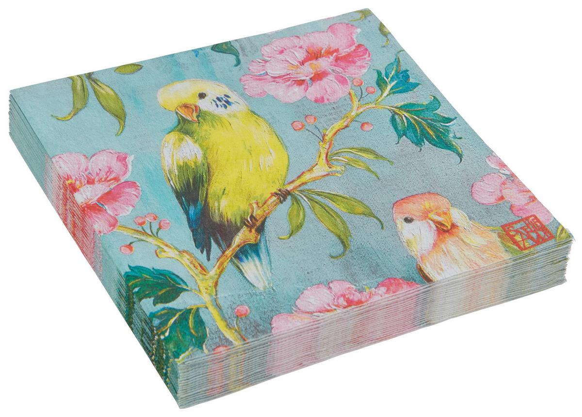 Serviette Kai in Multicolor - Multicolor, Papier (33cm)