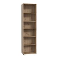 Etajeră TEMPRA 2 - stejar Artisan, Konventionell, material pe bază de lemn (54/198/35cm) - Based