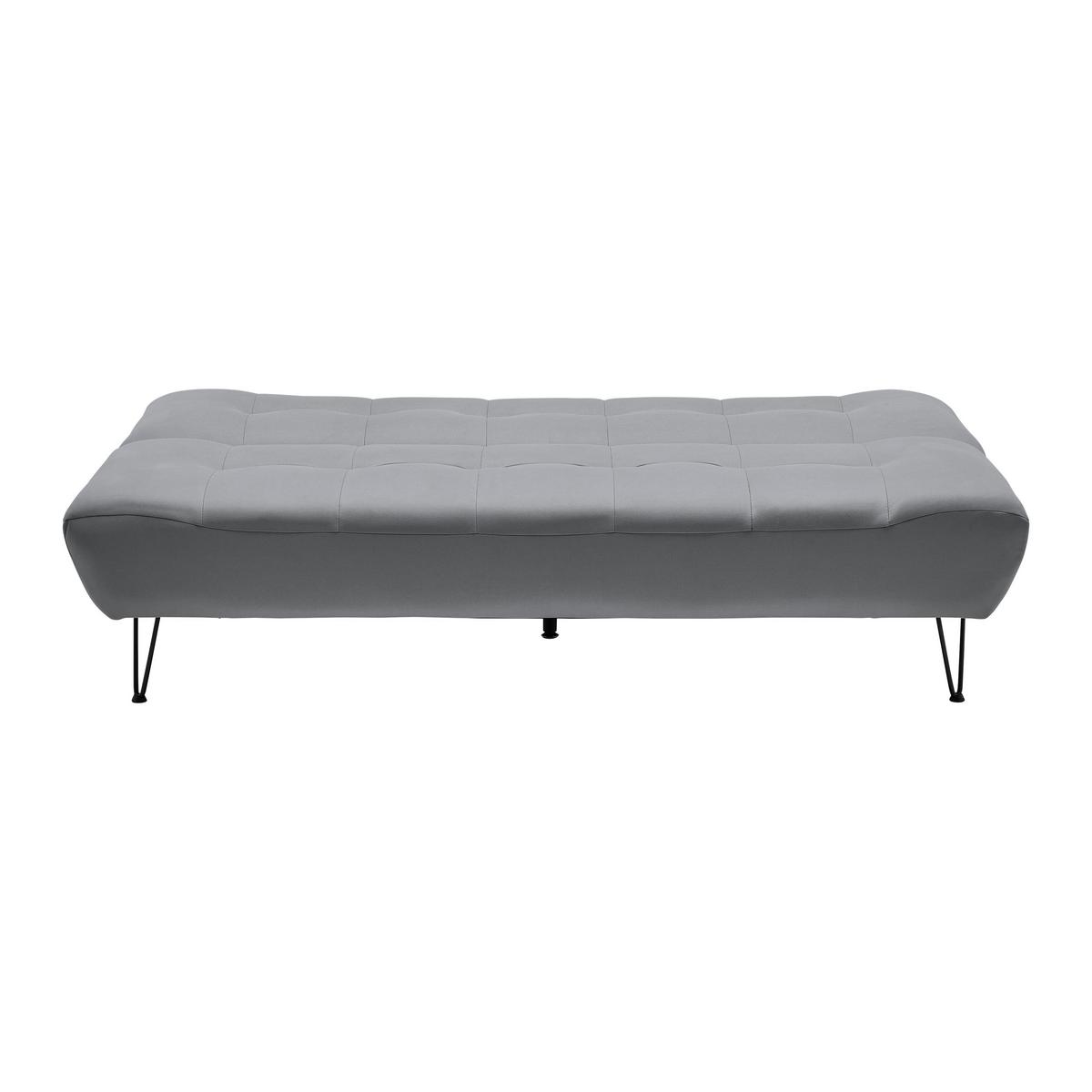 Canapea extensibila GELI - gri deschis, Modern, lemn/metal (192/88/97cm) - Bessagi Home