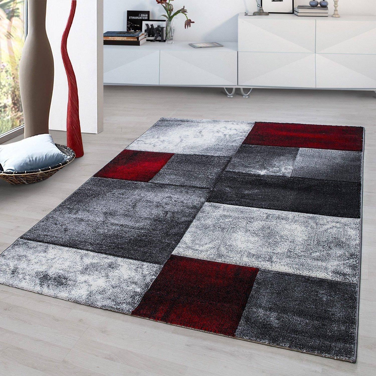 Webteppich Rot Hawaii ca. 120x170cm - Rot, KONVENTIONELL, Textil (120/170cm) - Novel