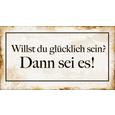 Dekopaneel Sarah, ca. 27x15x1,1cm - Beige/Schwarz, MODERN, Holzwerkstoff (27/15/1,1cm) - MÖMAX modern living