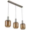 HÄNGLAMPA SIOP - bärnstensfärgad/champagne, Modern, metall/glas (80/20/120cm)