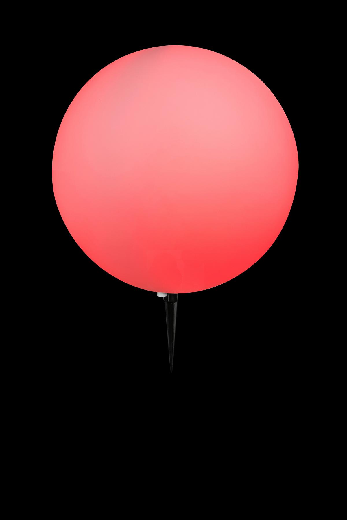 Svjetiljka Podna Vanjska 31776 Toula - bijela/crna, Design, plastika (40/56cm) - Globo