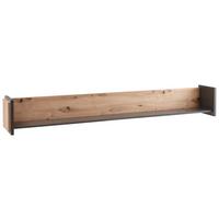 Stenska Polica Flash, Barva Hrasta, Siva - hrast artisan, Design, leseni material (187/26/24cm) - Hom`in