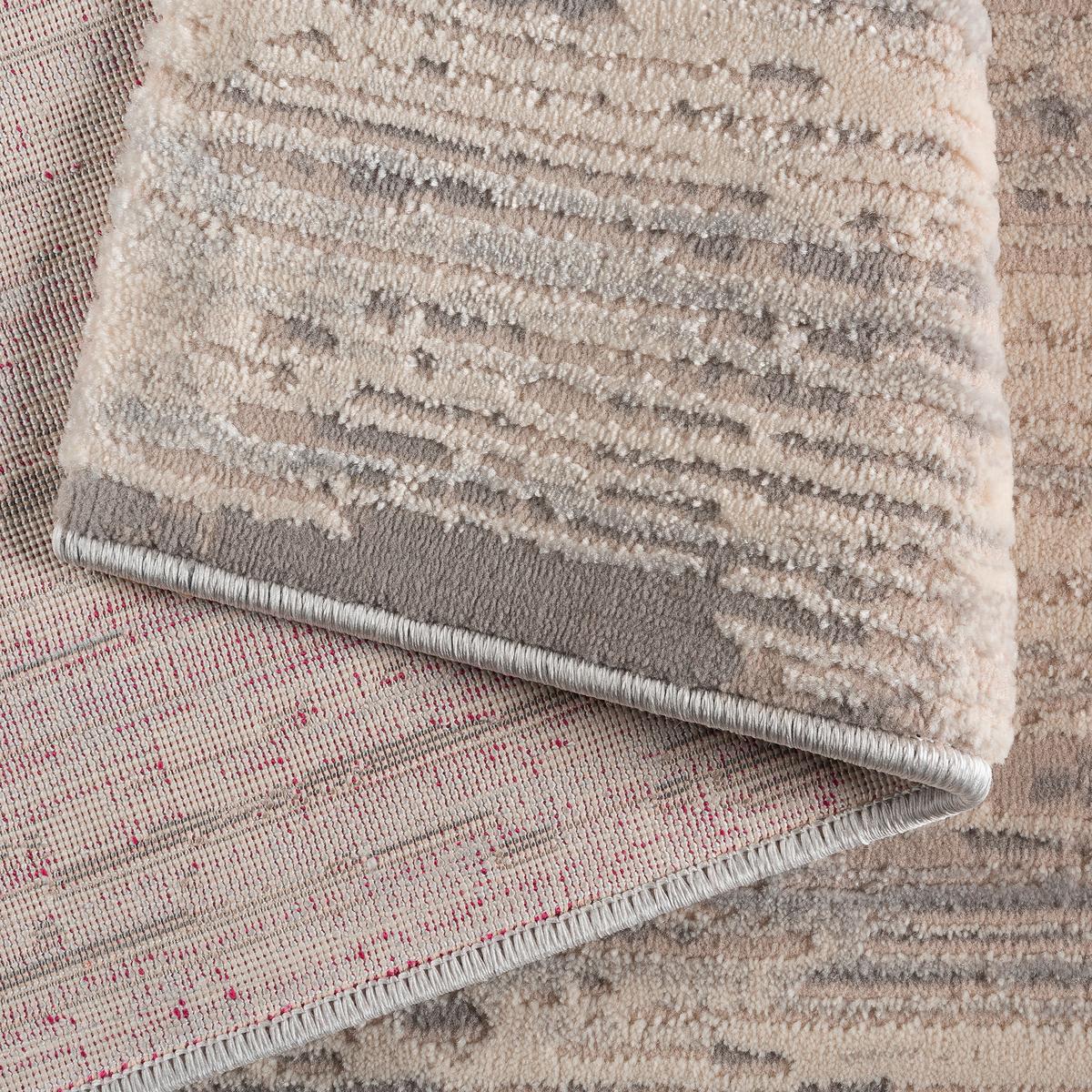 Webteppich Amatis in Grau ca. 120x170cm - Grau, Basics, Textil (120/170cm)