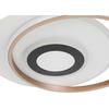 LED-TAKLAMPA KITKOL - vit/cappuccino, Modern, metall/plast (48/40/6cm) - Mömax