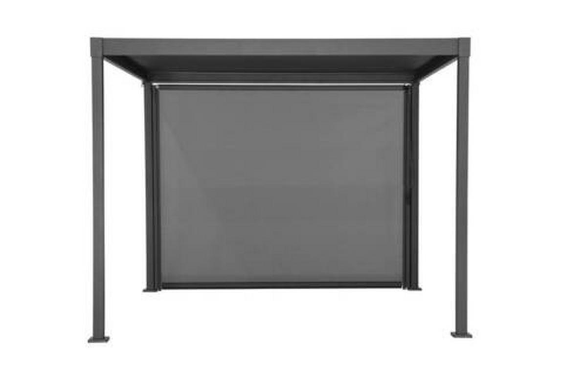 Rolo Za Pergolo Basic, Antracit, 279x224cm - siva/antracit, Basics, kovina/tekstil (279/224cm) - Gardenson