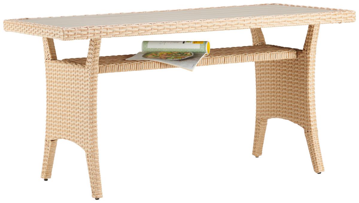 Lounge Garnitura Porto-multi, Svetlo Rjava, 6-Delni Set - svetlo rjava/siva, Moderno, umetna masa/tekstil (190/237cm) - Beldano