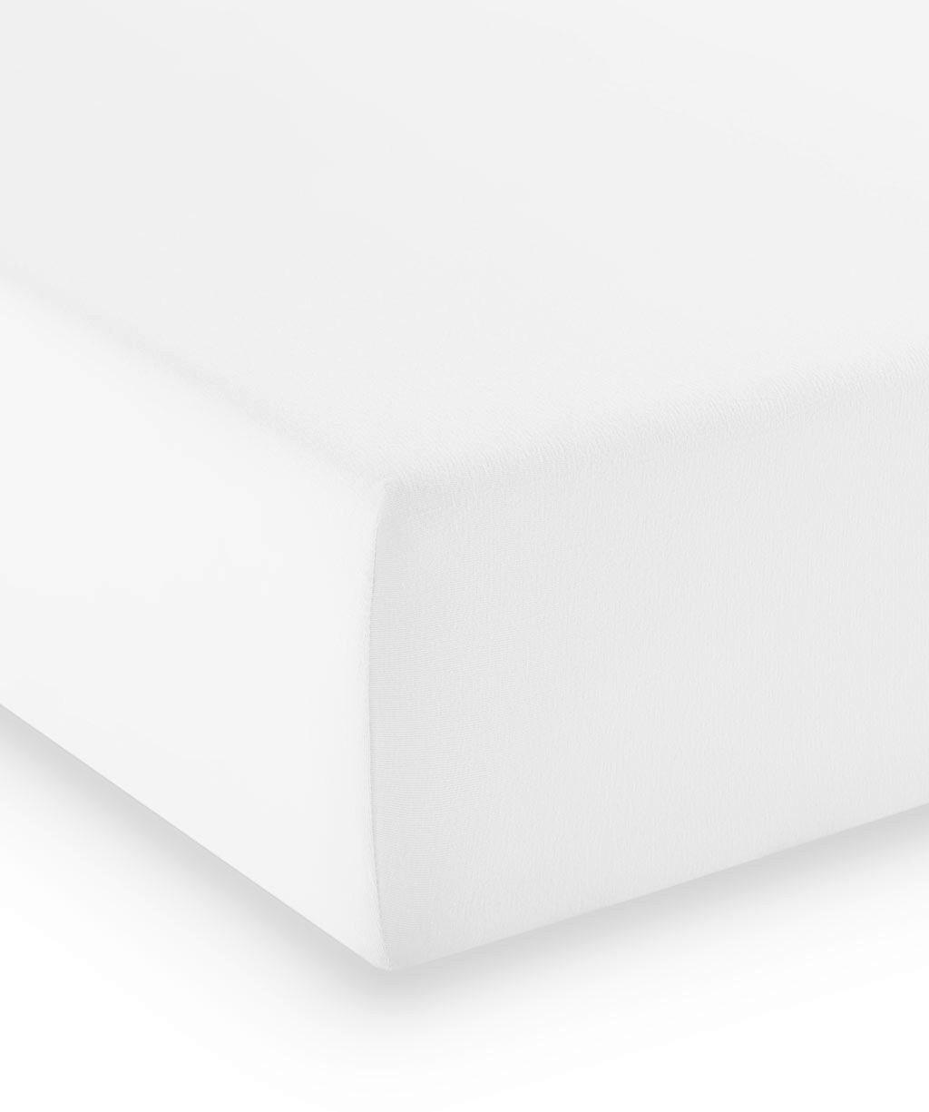Boxspring-fixleintuch Q 4000 10 - Weiss, Basics, Textil (120/200-210cm) - Fleuresse