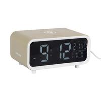 BUDZIK CHUNKY LED - szałwiowy, Basics, tworzywo sztuczne (17/11/9cm) - Karlsson