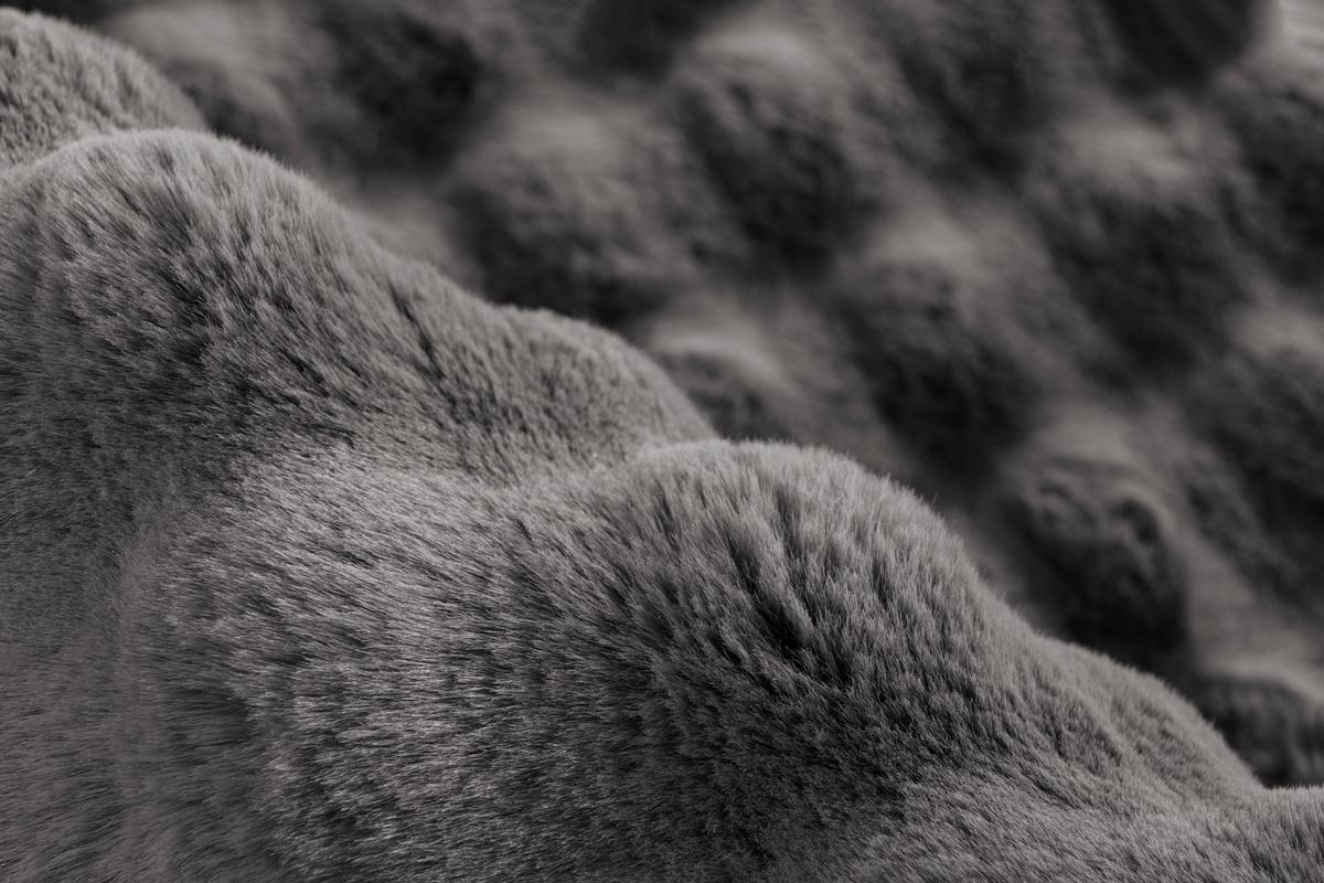 HOCHFLORTEPPICH HARMONY 800 GRAPHITE - Graphitfarben, Konventionell, Textil (80/150cm) - Kayoom