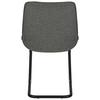 STOL NOVA - grön/svart, Modern, metall/textil (51cm) - Mömax