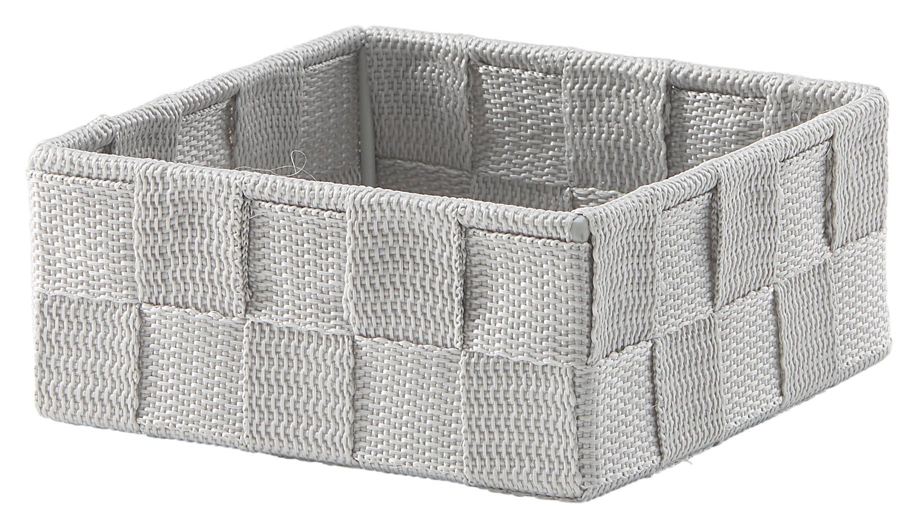 Korb Nelly in diversen Farben - Flieder/Schwarz, Kunststoff/Metall (13/13/5,5cm) - Mömax
