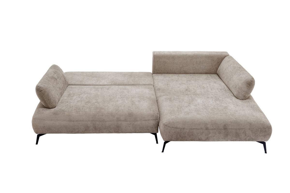 Kutna Garnitura Madison - svijetlo smeđa/crna, Moderno, drvni materijal/drvo (284/92/186cm) - Modern Living