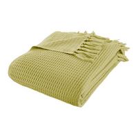 Pătură Susa - verde salvie, Modern, textil (140/180cm) - Modern Living