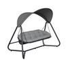 HAMMOCK HOLIDAY - ljusgrå/antracit, Modern, metall/textil (234,5/201/131,3cm) - Mömax