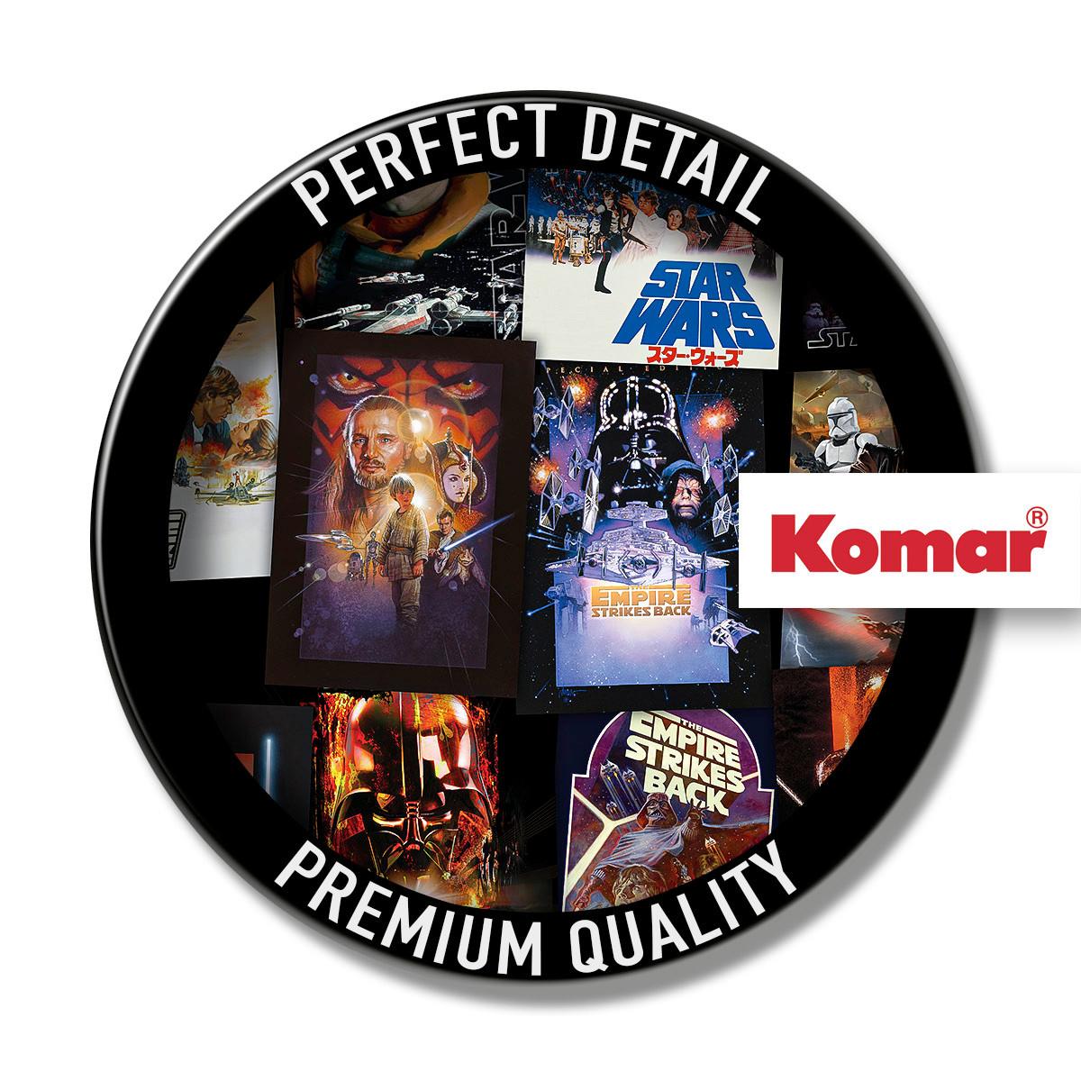 Vliestapete Star Wars Posters Collage ca. 120x200cm - Multicolor, Basics (120/200cm) - Komar