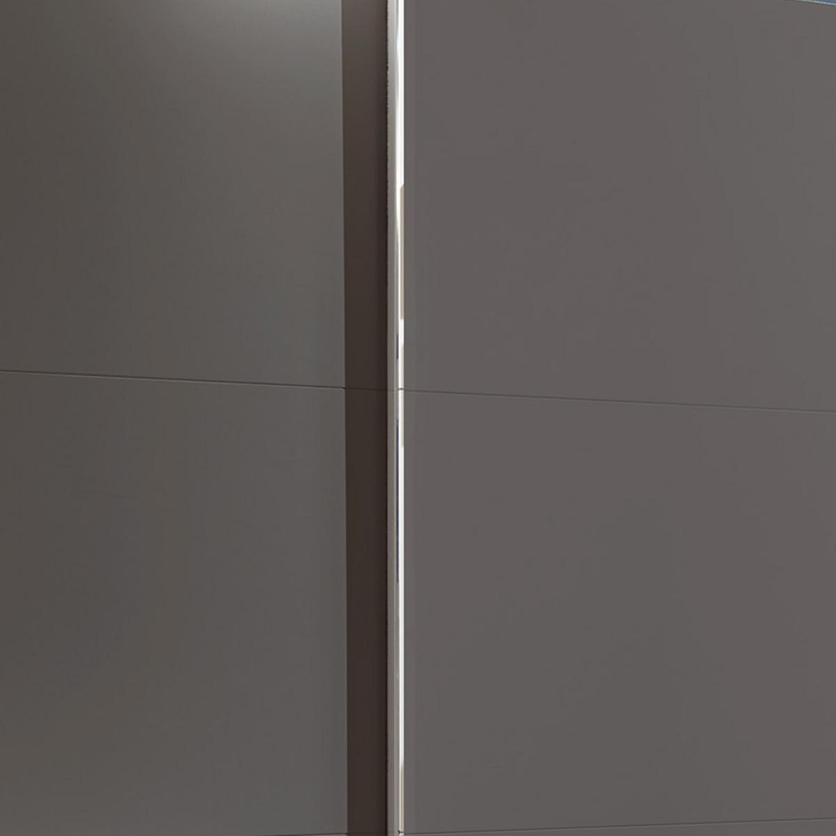 Ormar S Kliznim Vratima Level 36a - boje grafita/boje hrasta, Moderno, drvni materijal/metal (250/216/65cm) - Modern Living
