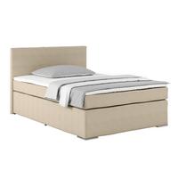 Boxspring Krevet Nero - boje kroma/krem, Konvencionalno, tekstil/metal (140/200cm) - Best Price