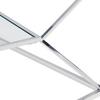 SOFFBORD ANGEL II - kromfärg, Modern, metall/glas (70/70/38cm) - Mömax