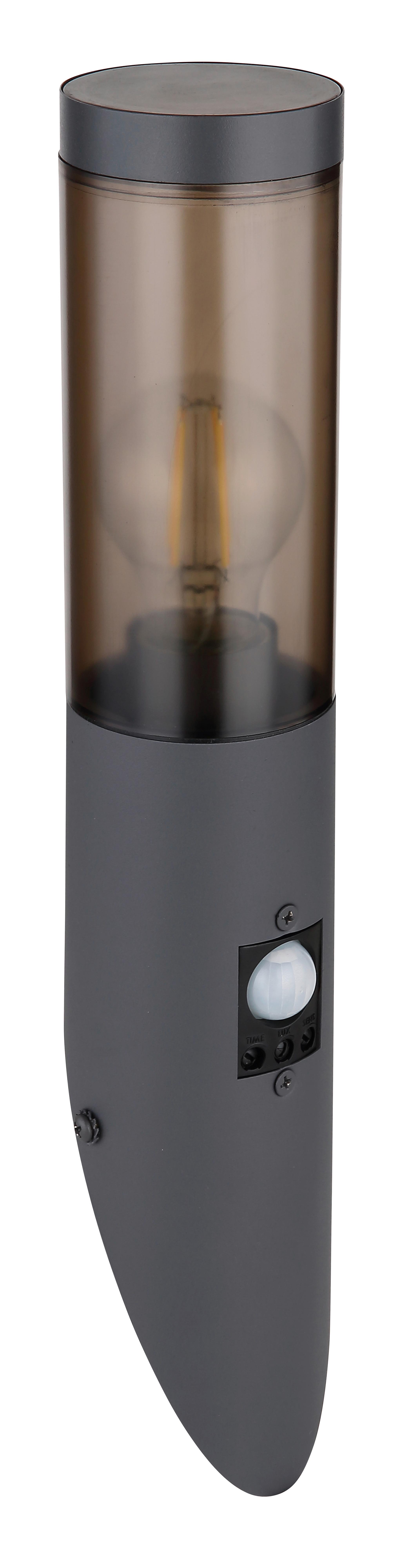 Zunanja Stenska Svetilka 3157sas Boston - antracit, Design, kovina/umetna masa (7,6/41cm) - Globo