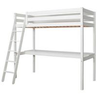 Pograd Felix, Bor, Bela, Masivno, 90x200 - bela, Moderno, les (90/200cm) - MID.YOU