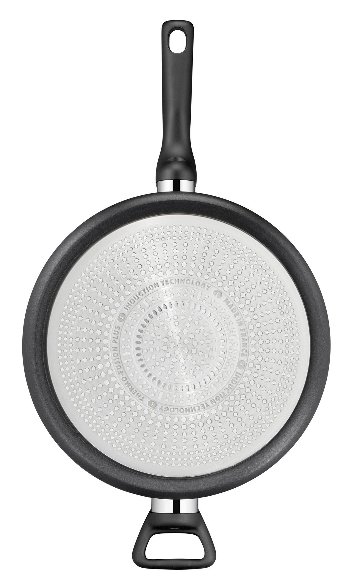 PATELNIA G28937 TEFAL - czarny, Basics, metal (53,8/29,4/11,7cm) - Tefal