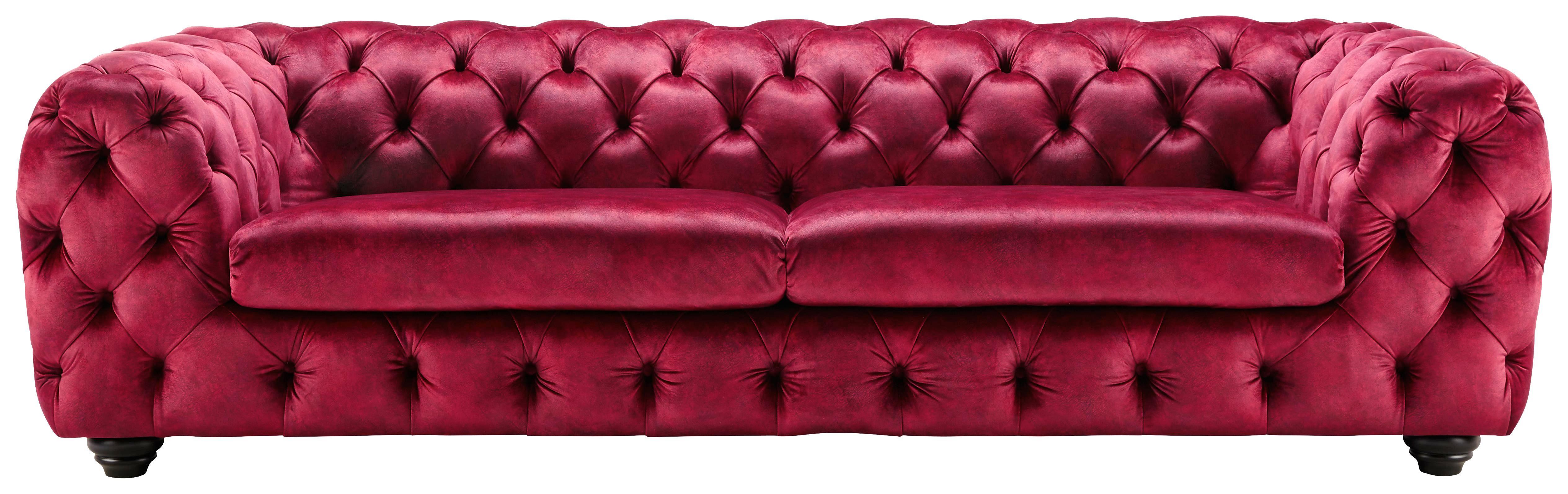 Dreisitzer-Sofa Samt Pink online kaufen mömax