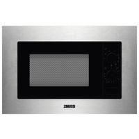 KUCHENKA MIKROFAL. DO ZABUDOWY ZMSN6DX - kolor stalowy/czarny, metal (59,5/39/31,2cm) - Zanussi