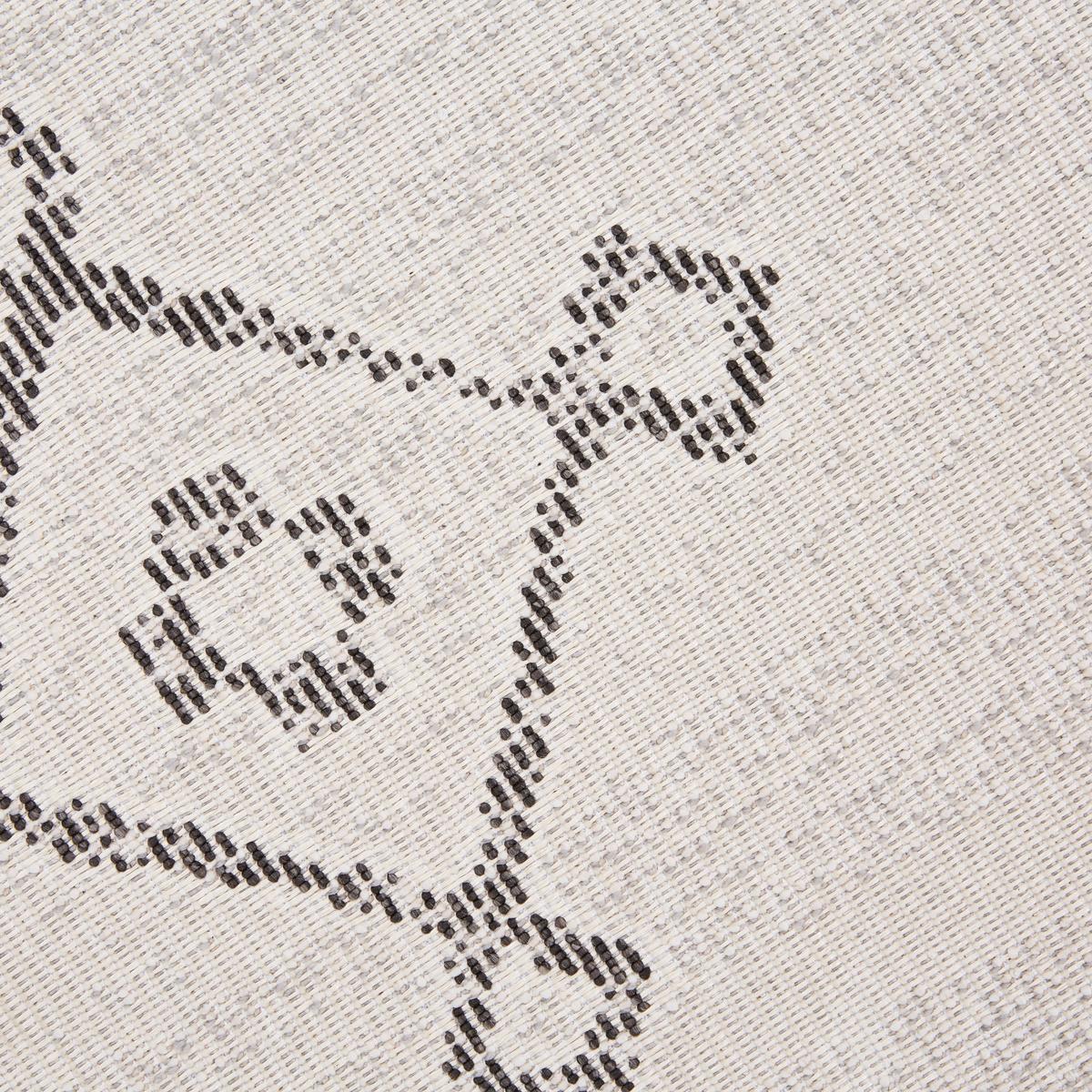 Covor țesut Timon - crem/negru, Modern, textil (80/150cm) - Modern Living