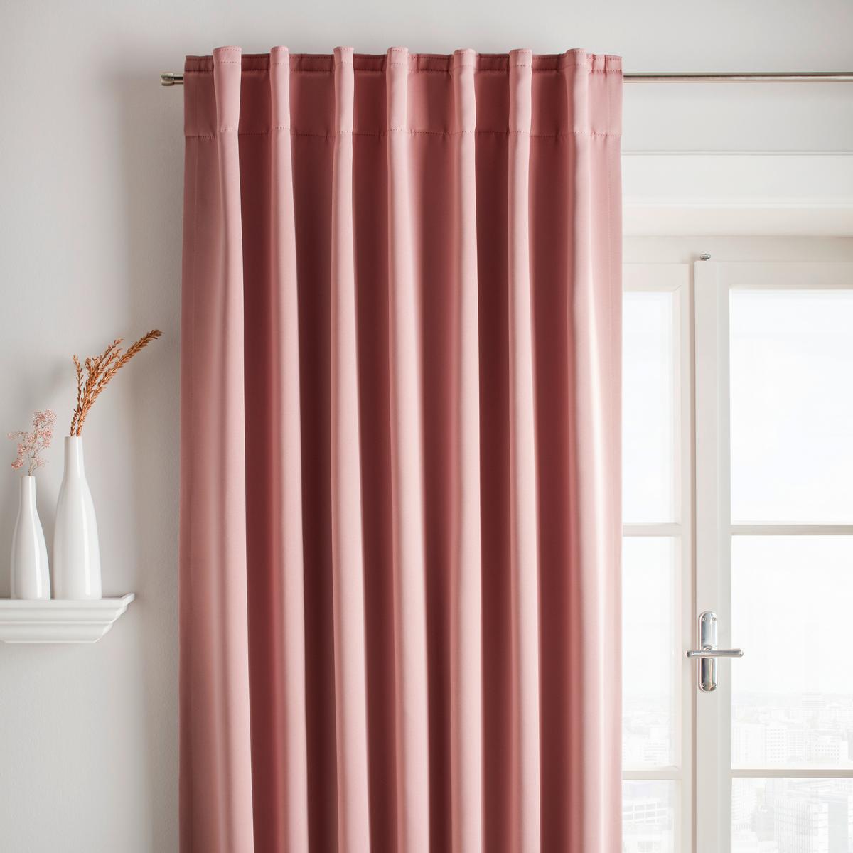 Verdunkelungsvorhang Riccardo ca. 140x245cm - Altrosa, Modern, Textil (140/245cm) - Premium Living