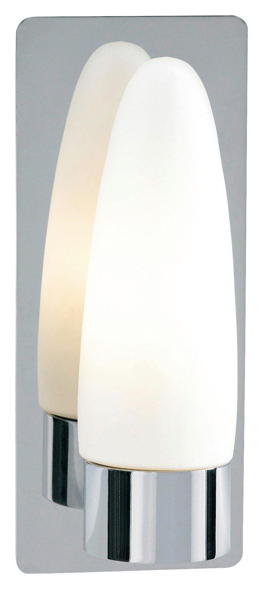 LED-Wandleuchte Buffy max. 4 Watt - Chromfarben/Weiß, Basics (11/9/21,5cm) - Markslöjd