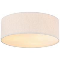 LAMPA SUFITOWA ANNABELL - kolor naturalny/biały, Design, tworzywo sztuczne/metal (37/13cm) - Novel