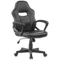 Scaun directorial OLIVER - negru/gri, Modern, plastic/metal (54/103/54cm) - Modern Living