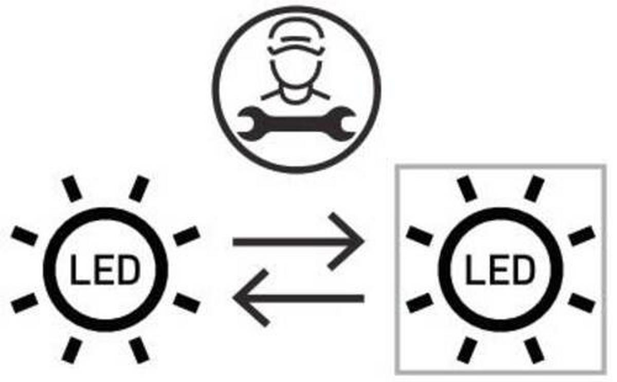 LED-Tischleuchte Lolasmart-Swing max. 11 Watt - Design, Kunststoff/Metall (13/13/48,5cm)