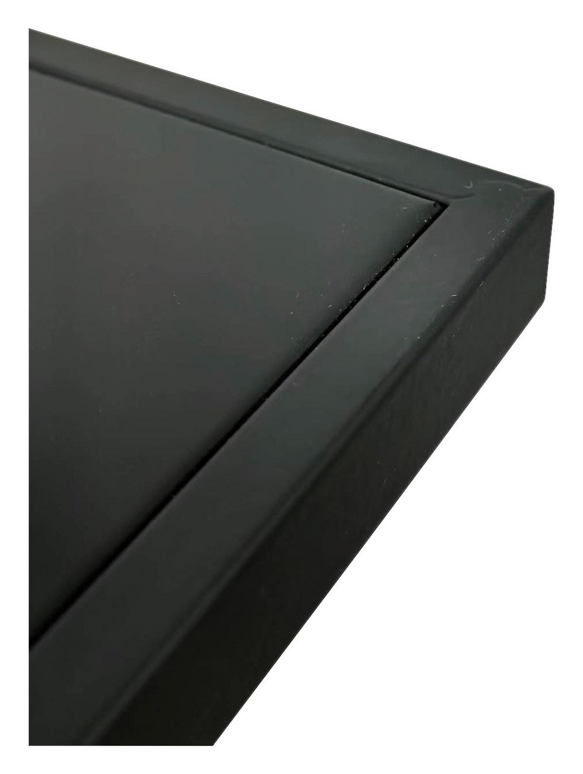 REGAŁ BRUCE - czarny, Basics, metal (25/96/25cm) - Carryhome