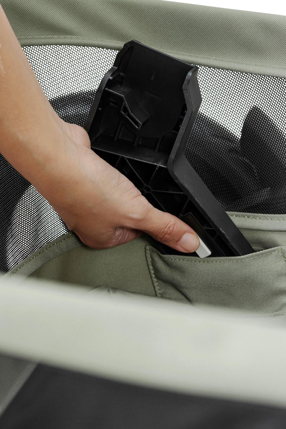 ADAPTER 074002 GEO3 - czarny, Basics, tworzywo sztuczne (25/9/3cm) - Joolz