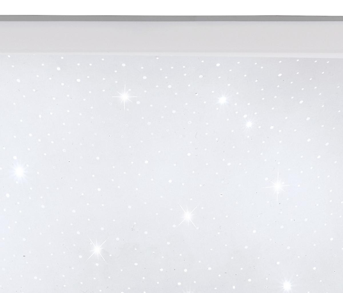 Led-deckenleuchte Frania-S - Weiss, Modern, Kunststoff/Metall (22/5,5/22cm) - Eglo