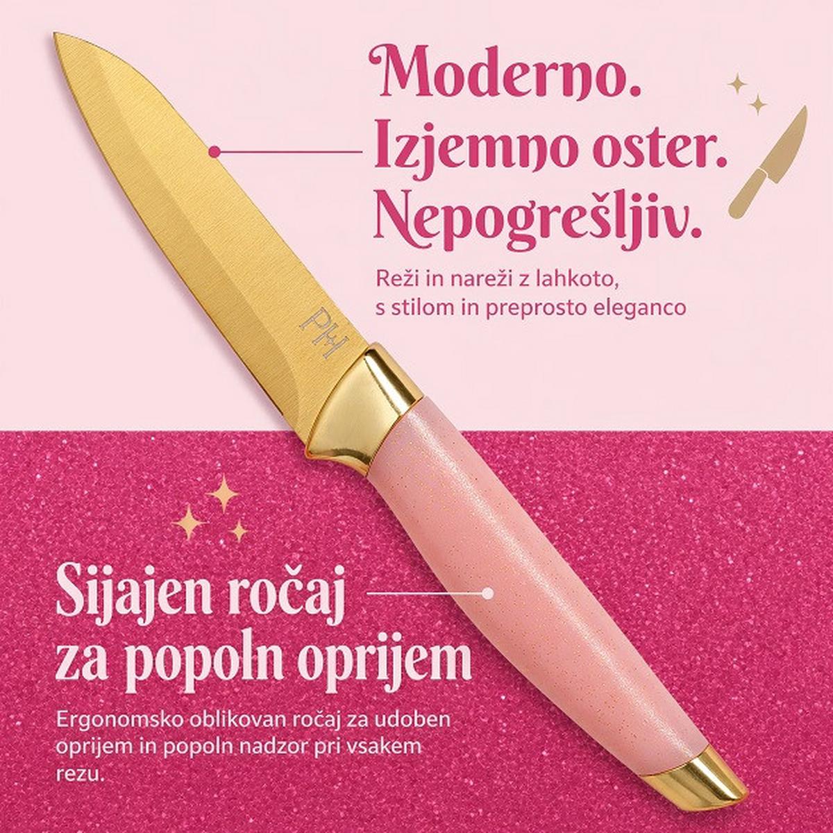 Deska Za Rezanje Paris Hilton, 4-Delni Set - Design (29/36/4.5cm) - Paris Hilton